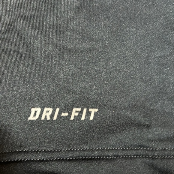 Nike Men's Pro Combat Hyperwarm Shirt, Navy Blue/Gray, Size Small - Picture 4 of 11